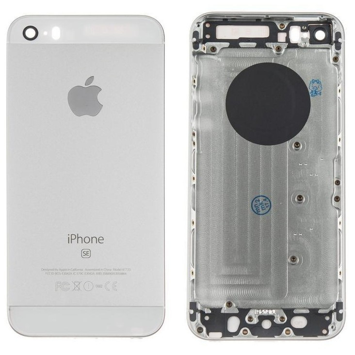 Задня кришка (корпус) для iPhone SE Silver