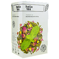 Чай пакетированный Hello tea Mint green (Мята) уп/20шт