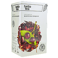 Чай пакетований Hello tea Crazy cherry 20шт Вишня