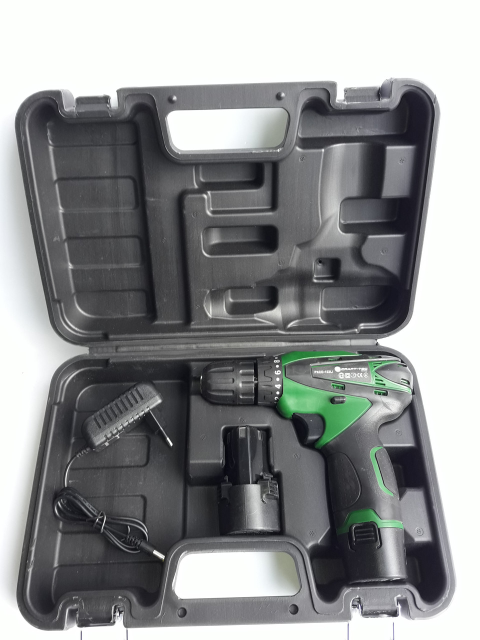 Шурупокрут акумуляторний Craft-tec PXCD-122Li
