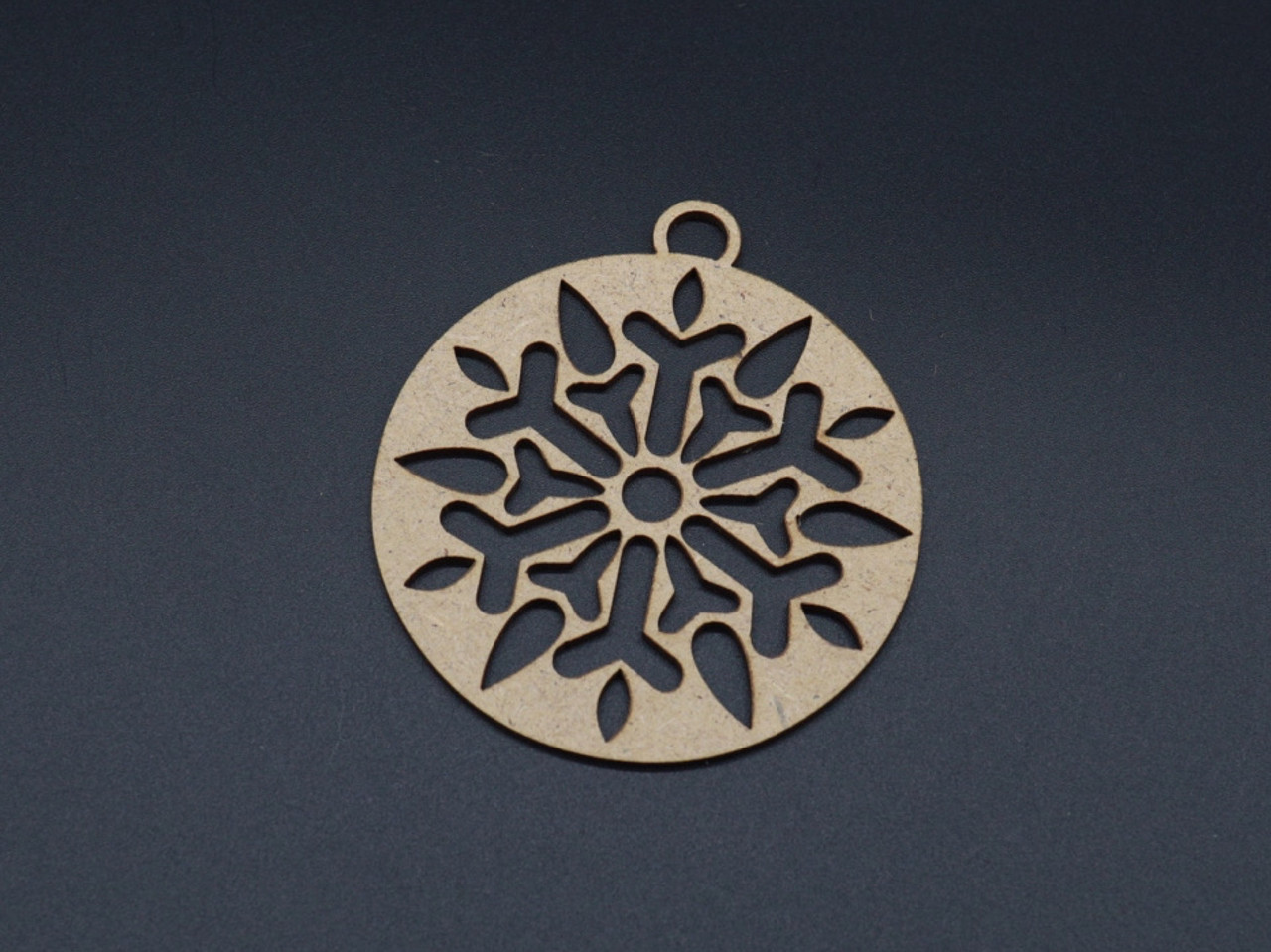 Дерев'яні сніжинки для декупажу. 8см, фото 1