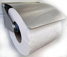 Тримач туалетного паперу з кришкою, неіржавка сталь 304