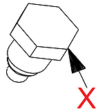 9991.212 Заглушка тримача бойлеру(латунна), фото 2