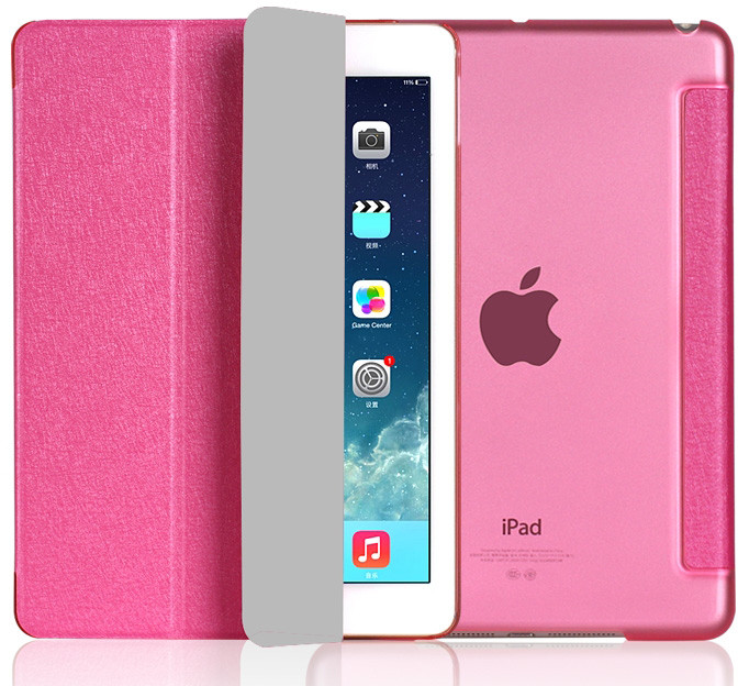 Чохол Smart Case iPad 9.7 Air / Air 2 / 2017 / 2018 Silk Magnet Rose Pink (Айпад Аир Эир)