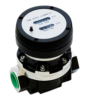 Расходомер жидкости ОГМ-А-40 М (OGM-А-40) 25-250 л./мин., пластиковые шестерни