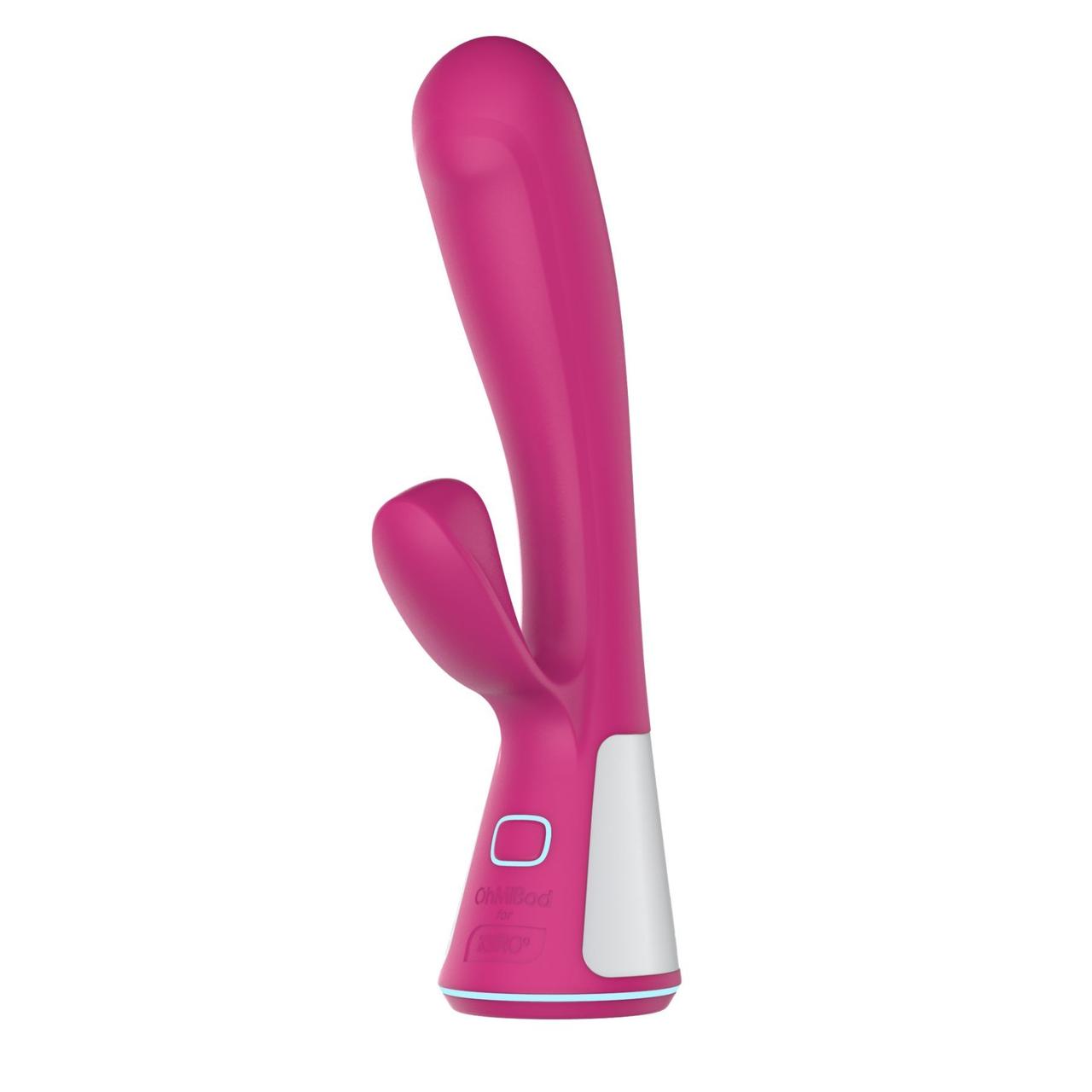 Інтерактивний вібратор-кролик Ohmibod Fuse for Kiiroo Pink, фото 1