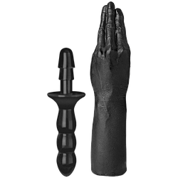 Рука для фістінга Doc Johnson Titanmen The Hand with Vac-U-Lock Compatible Handle, діаметр 6,9 см