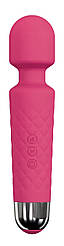 Мінівібромасажер Dorcel Wand Wanderful Magenta потужний, водонепроникний