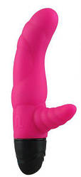 Вібратор рельєфний Adrien Lastic Cyclone Magenta зі стимуляцією точки G, два мотора