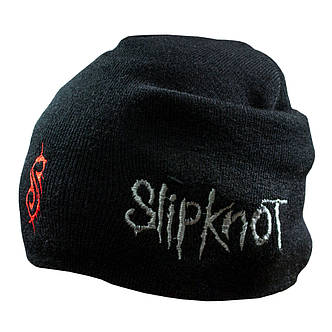 Шапка біні з вишивкою SLIPKNOT лого, фото 2