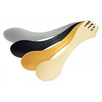 Туристичний набір вилка ложка Light My Fire Spork original 4-pack Old gold / Silver / Blackpearl / Passion Beige