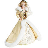 Barbie Happy Holidays 12155 Лялька Барбі Колекційна Щасливого Різдва 1994, фото 4