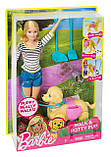Barbie Walk and Potty DWJ68 Лялька Барбі Прогулянка з вихованцем, фото 10