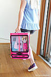 Barbie Fashionistas Closet DMT57 Шафа валіза Барбі Рожевий, фото 6