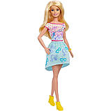 Barbie Crayola FRP05 Лялька Барбі Дизайнер Кольоровий штамп розфарбовка, фото 4