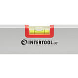 Уровень строительный 600 мм 3 глазка, сечение 21*46 мм INTERTOOL MT-1222, фото 5