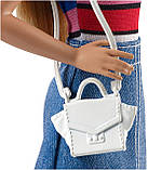 Barbie Accessories FVJ42 Лялька Барбі Модниця з аксесуарами Пошкоджено коробку, фото 5
