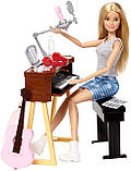 Barbie Musician FCP73 Лялька Барбі Музикант блондинка, фото 4