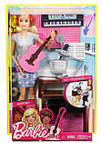 Barbie Musician FCP73 Лялька Барбі Музикант блондинка, фото 8