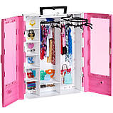 Barbie Ultimate Closet GBK11 Шафа гардероб Барбі для одягу, фото 3