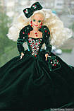 Barbie Happy Holidays 1871 Лялька Барбі Колекційна Щасливого Різдва 1991, фото 7