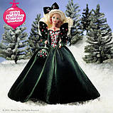 Barbie Happy Holidays 1871 Лялька Барбі Колекційна Щасливого Різдва 1991, фото 8