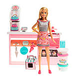 Barbie Cake Decorating GFP59 Лялька Барбі Кондитерський магазин, фото 5