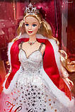 Barbie Holiday Celebration 50304 Лялька Барбі Колекційна Святкова 2001, фото 9