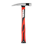 Молоток каменяра 510 г.,ручка з фібергласу INTERTOOL HT-0240, фото 2