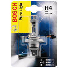 Автолампа розжарювання H4/P43T 12 V 60/55 W BOSCH 1 987 301 001