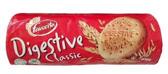 Печиво без пальмової олії злакове Gullon Digestive Classic Favorita 400г Іспанія