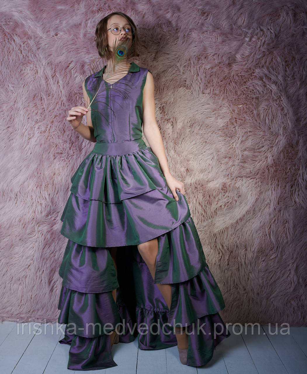 Дизайнерське плаття Павич Eirena Nadine (LD-151-64)