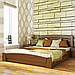 Ліжко дерев'яне двоспальне Селена Аурі з підйомним механізмом (бук), фото 6