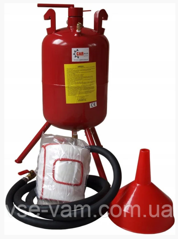 Польща Піскоструменевий апарат CARMAX 19 літрів, фото 1