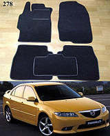 Ворсовые коврики на Mazda 6 (GG/GY) '02-08