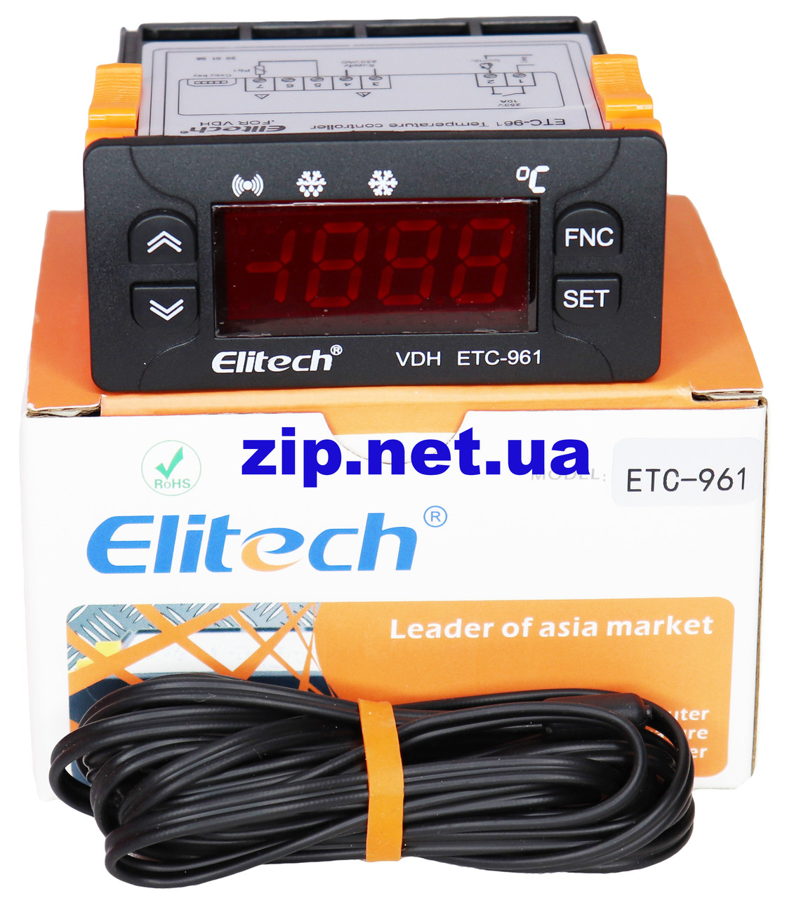 Контролер термостат Elitech ETC 961 (1 датчик)