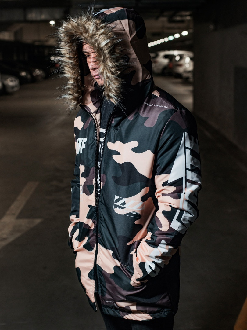 Парку OFF WHITE, куртка OFF WHITE, парку офф вайт, куртка оф вайт ...