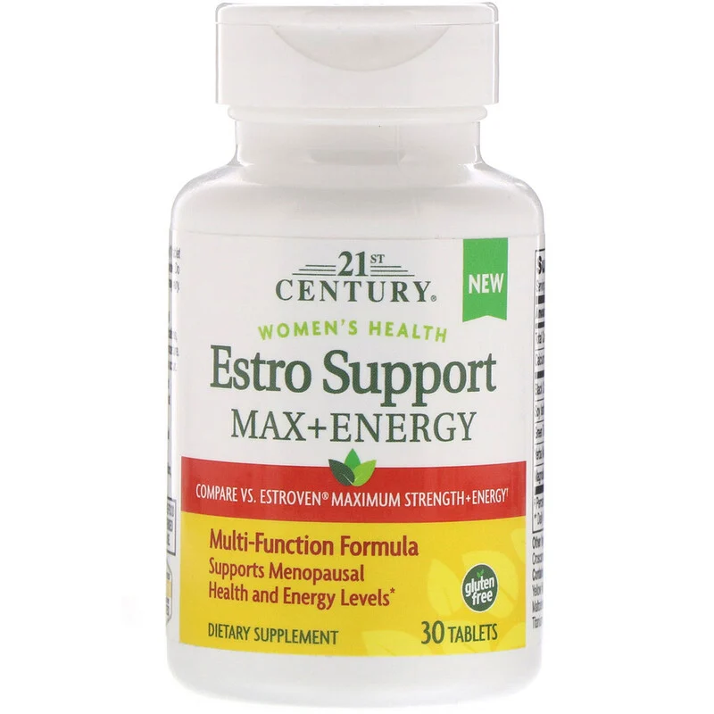 Estro Support Max + Energy 21st Century 30 таблеток, фото 1