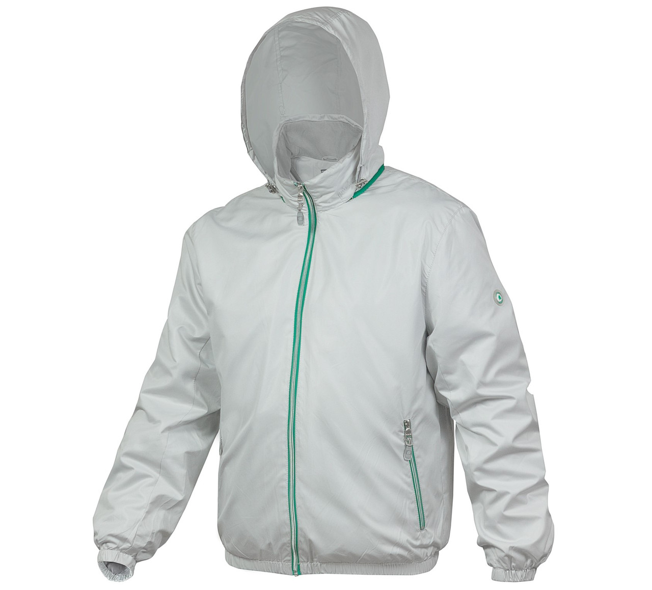 Вітровка чоловіча куртка з капюшоном City Classic Світло-сірий Розмір 50, фото 1