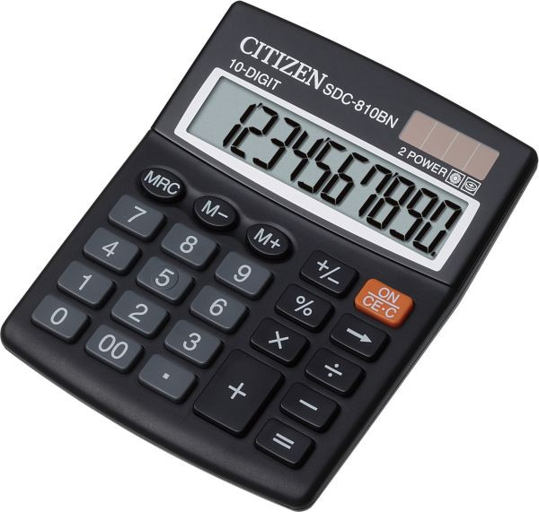 Калькулятор Citizen SDC-810BN, бухгалтерский - фото 1 - id-p177846263