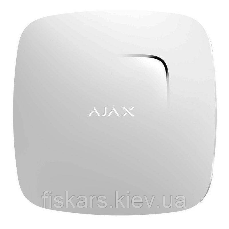 Бездротовий датчик виявлення диму Ajax FireProtect, фото 1