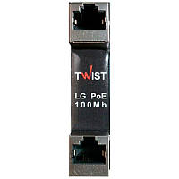 Устройство защиты порта Ethernet TWIST LG-POE-100Mb-2U