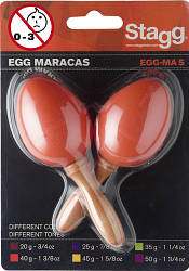 Маракасы STAGG EGG-MA S OR