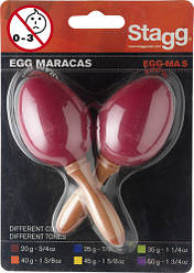 Маракаси STAGG EGG-MA S RD