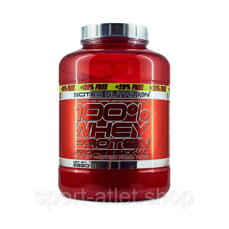 Протеин Scitec 100% Whey Protein Professional, 2.82 кг Шоколад-кокос