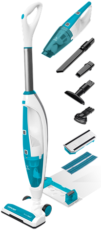 Акумуляторний пилосос швабра для вологого та сухого прибирання Concept VP4200 Perfect Clean Чехія, фото 1