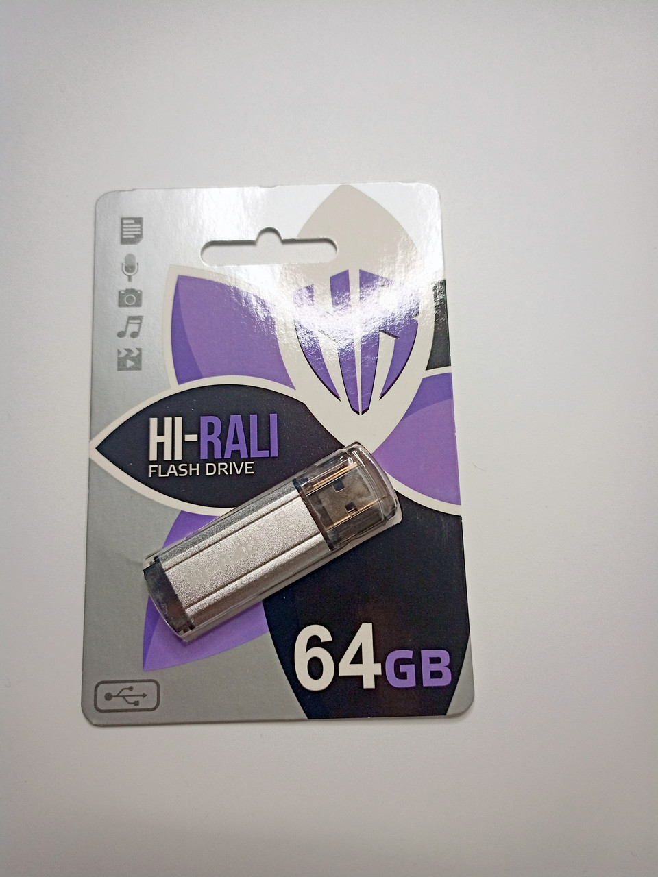 Флешка Hi-Rali 64 gb накопичувач Flash Drive USB