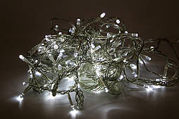 Світлодіодна гірлянда, 6 м, 120 л, 8 режимів, холодний білий, IP44 (350070)