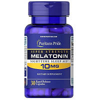Melatonin 10 мг Puritan Pride (30 капсул)