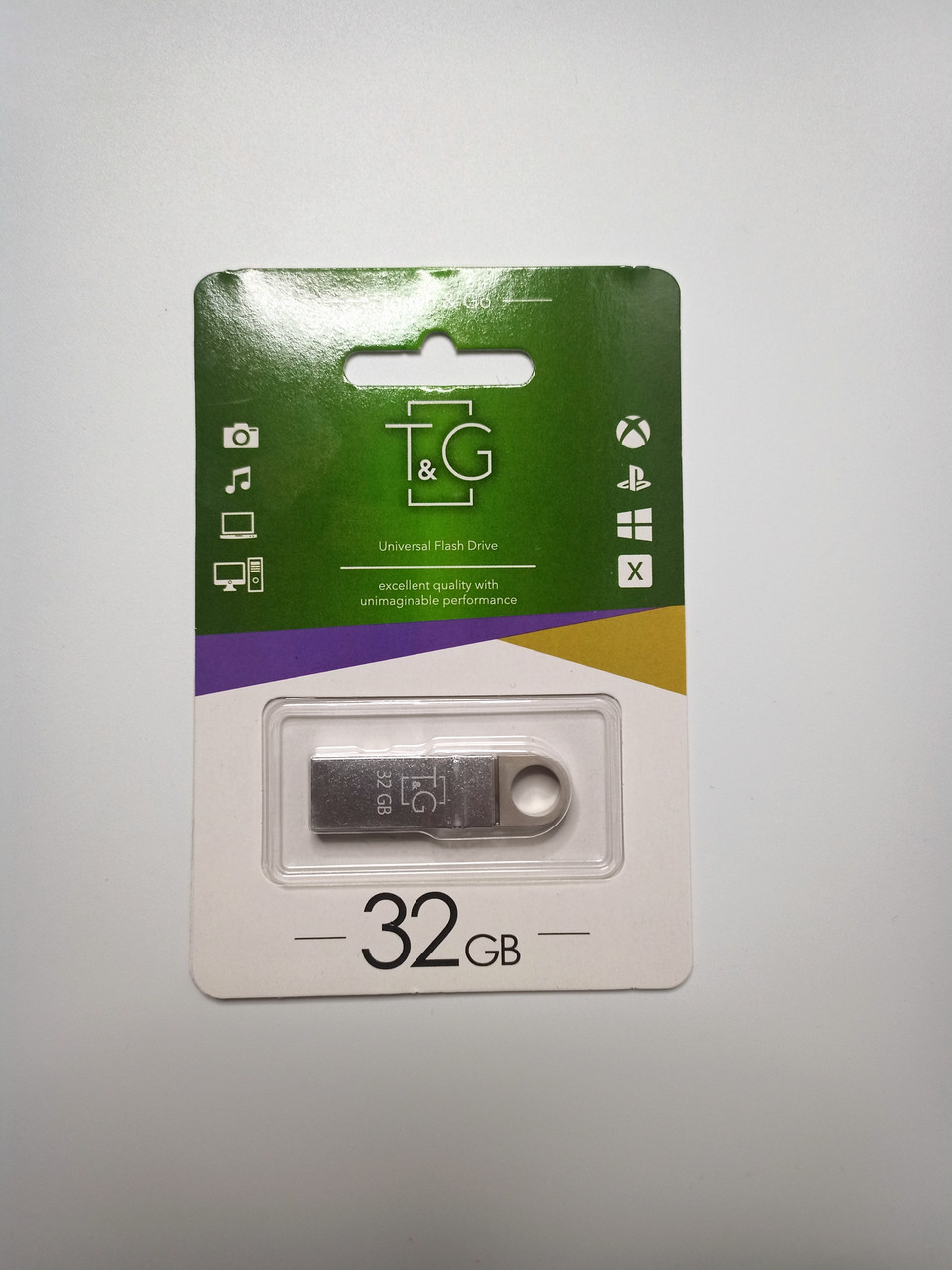 Флешка металева 32GB USB 2.0 T&G